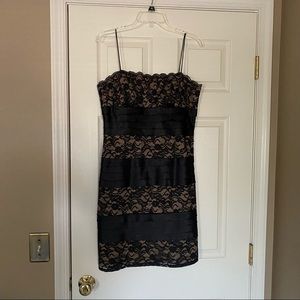 Women’s Black Lace Cocktail Dress